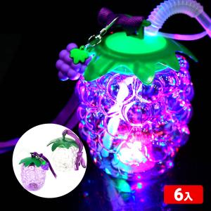 100個セット カートン販売／光る ミニー フェイスボトル 約420ml 光る