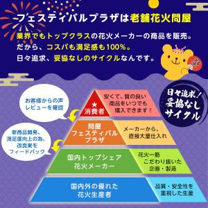 煙り少なめ7変色吹出 手持花火 手持ち花火 手...の詳細画像1