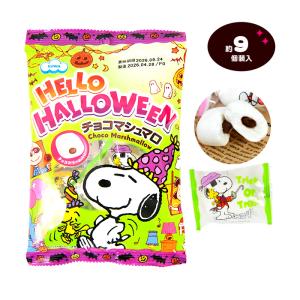 エイワ スヌーピー チョコマシュマロ 38g(約9個装入) ハロウィン お菓子 おかし 縁日 景品 問屋 お祭り 子供 おもちゃ 祭り 縁日用品 屋台 イベント