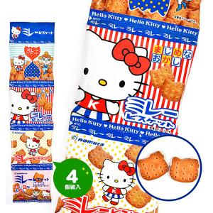 ハローキティミレービスケット 4袋綴り コラボ 高知 名物 : 森徳蔵.com