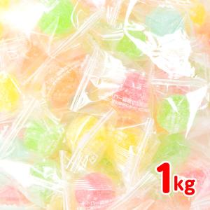 キッコー製菓 ザラ付き フルーツ キャンデー 1kg