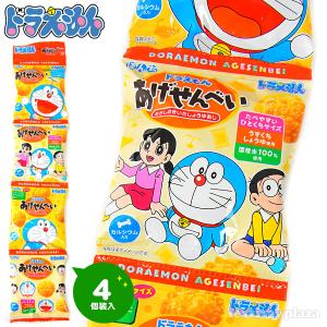 バンダイ 4連 ドラえもん あげせんべい 駄菓子 お菓子 おかし 縁日 景品 問屋 お祭り 子供 おもちゃ 祭り 縁日用品 屋台 イベント｜festival-plaza