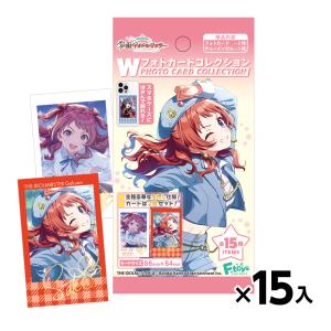 エフトイズ 学園アイドルマスター Wフォトカードコレクション 15個装入 駄菓子 お菓子 おかし バージョン指定不可 縁日 景品 問屋 お祭り 子供