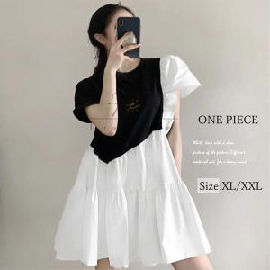 黒白ワンピースの商品一覧 通販 Yahoo ショッピング