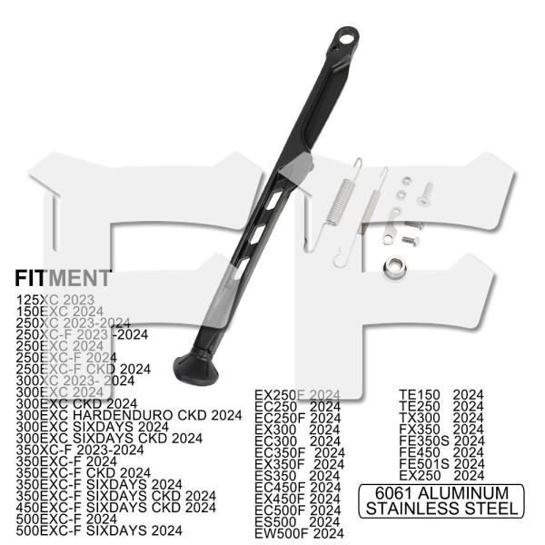 KTM ハスクバーナ ガスガス キックスタンド交換キット サイド スタンド EX/EC/ES/EW/...