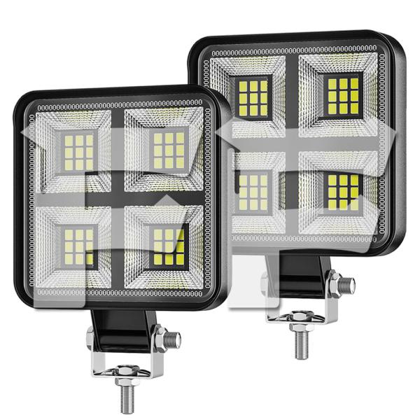 送料無料● 36W 広角タイプ 3インチ LED 作業灯 ワークライト 6500K ホワイト 360...