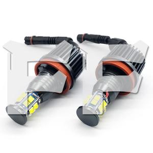 六面発光 BMW エンジェルアイ イカリング CREEチップ 12発 LEDライト キャンセラー E63 E84 E90 E91 E92 E93 E82 E84 E89 E70 2個