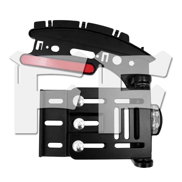 ハーレー スポーツスター XL 883 1200 04-21 サイドマウント ナンバープレート ライ...