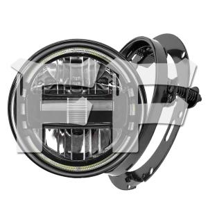 LED72連 丸型 ヘッドライト H4バルブ対応フェアレディZ S30 S130 7