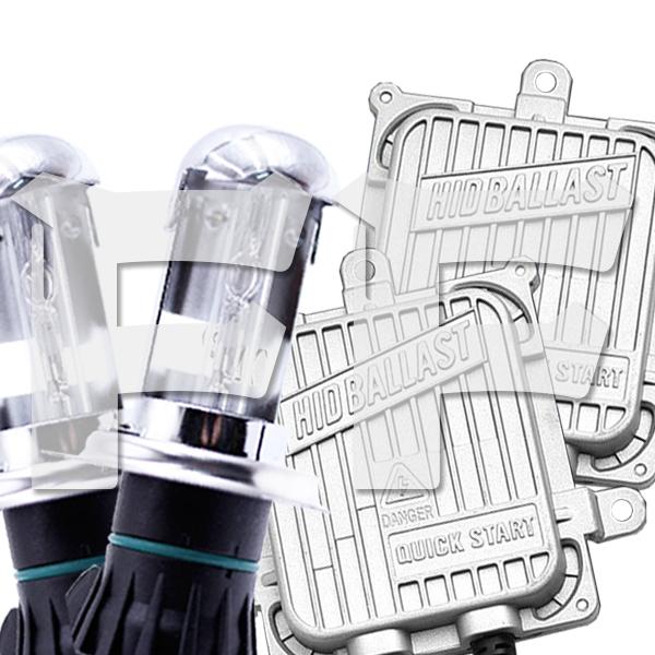 送料無料● 55W H4 Hi.Lowスライド切替式 3000K 4300K 5500K 6000K...