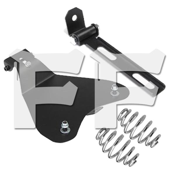 送料無料● オートバイ ソロ シート スプリング ブラケット ベースプレート ハーレー ホンダ ヤマ...