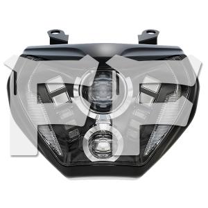 For YAMAHA MT 09 FZ 2014〜2017年式 07 2018~2019年式 92W LED ヘッド