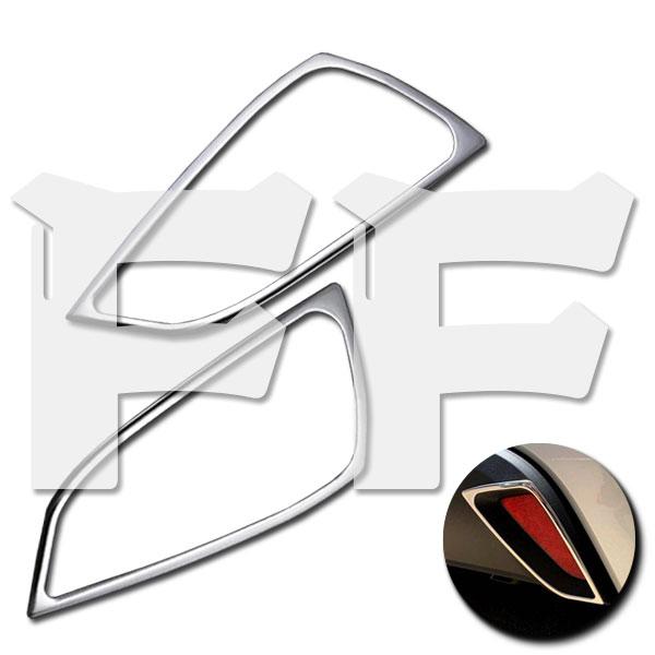 トヨタ ヤリス KSP210 / MXPA1＃/ MXPH1＃ リア リフレクターガーニッシュ メッ...