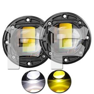 ヴァレオ トヨタ 純正 同形状 丸型 フォグランプ LED 2色切り替え