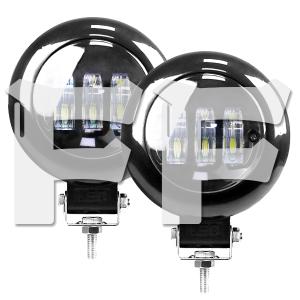 LED 作業灯 4個 ランプ ワークライト 車 180W 防水 照明 12V 9インチ LED ワークライト 作業灯 180W イエロー 照明 トラック