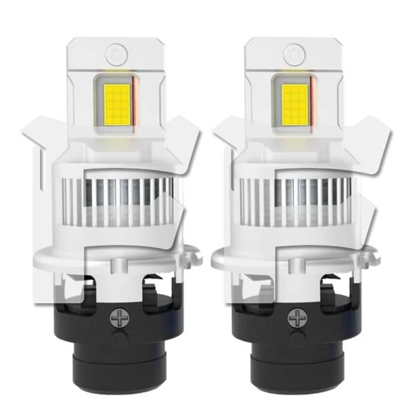 純正HIDと同様サイズ D2S D2R LED ヘッドライト 16000LM 35W*2 DC12V...