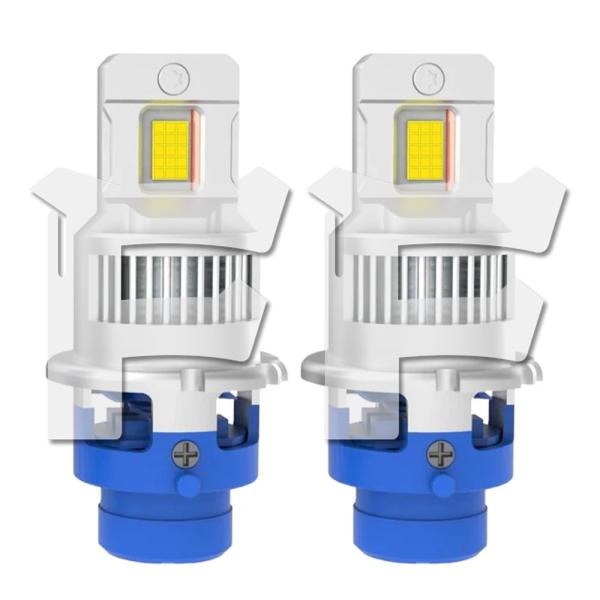 純正HIDと同様サイズ D4S D4R LED ヘッドライト 16000LM 35W*2 DC12V...