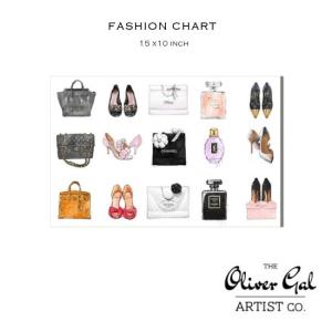 OliverGal】オリバー・ガル／アート／絵画／インテリア雑貨／シャネル