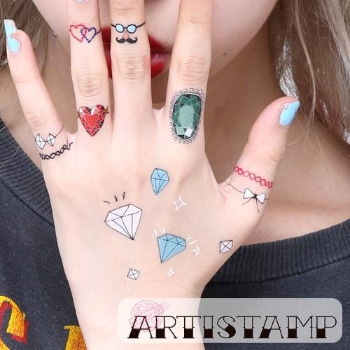 ARTISTAMP／アーティスタンプ／ボディステッカー／ボディシール vol.2