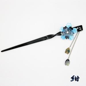 花かんざし 簪 かんざし八重桜 2連チャーム ...の詳細画像4