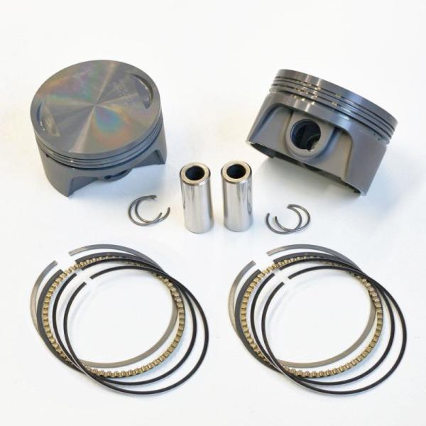 エボリューションBIGTWIN専用 MAHLE鍛造 オーバーサイズピストンキット