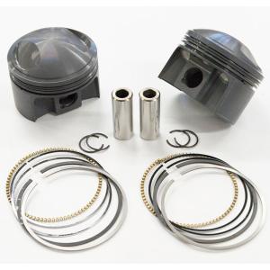 ショベルヘッド 74ci 専用 MAHLE鍛造 オーバーサイズピストンキット