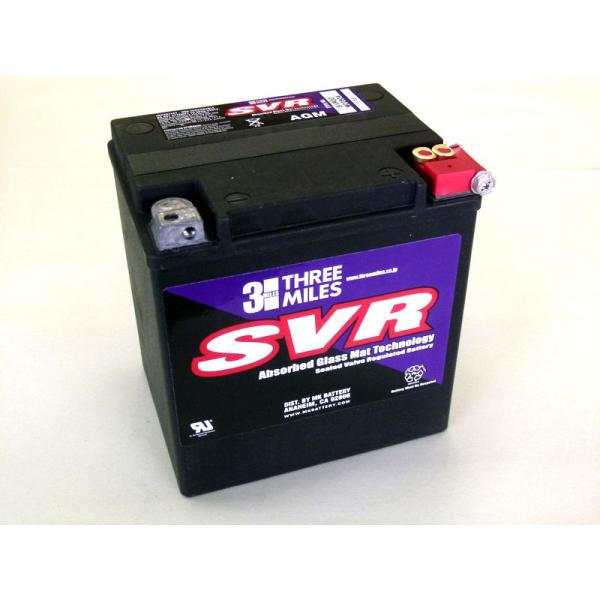 SVR30 AGM BATTERY バッテリー スリーマイルズ M02604