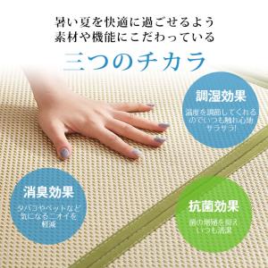 サイズ選べる ラグ カーペット 折りたたみ 夏...の詳細画像2
