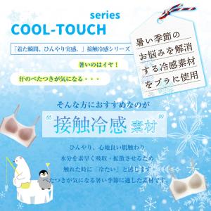 接触冷感 夏ブラ 涼しい ノンワイヤー ブラジ...の詳細画像4