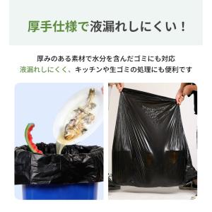 ごみ袋 箱タイプ 45リットル ブラック 60...の詳細画像5
