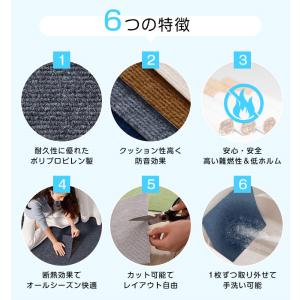 タイルカーペット 高品質 30×30 おしゃれ...の詳細画像2