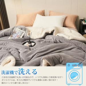 毛布 ブランケット シングル フランネル毛布 ...の詳細画像3