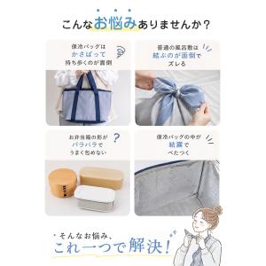 保冷ふろしき 保冷保温 風呂敷 お弁当包み ラ...の詳細画像1