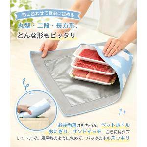 保冷ふろしき 保冷保温 風呂敷 お弁当包み ラ...の詳細画像4