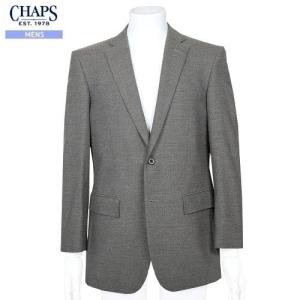 SALE83%OFF CHAPS チャップス ストレッチ シングル2Bビジネススーツ グレー 17/3/1 280217 20.03sage 送料無料｜fflower11