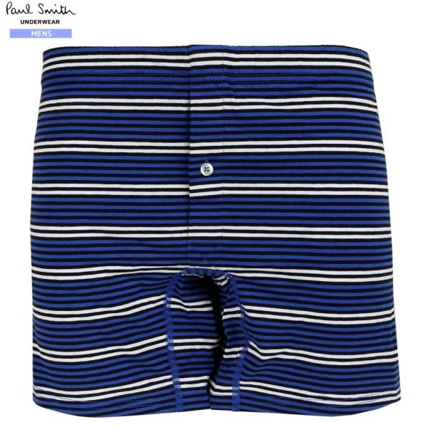 新古品 ポールスミス トランクス パンツ Paul Smith メンズ ブランド ボーダー ニット ...
