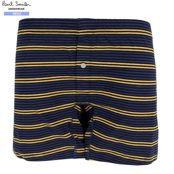新古品 ポールスミス トランクス パンツ Paul Smith メンズ ブランド ボーダー ニット ...