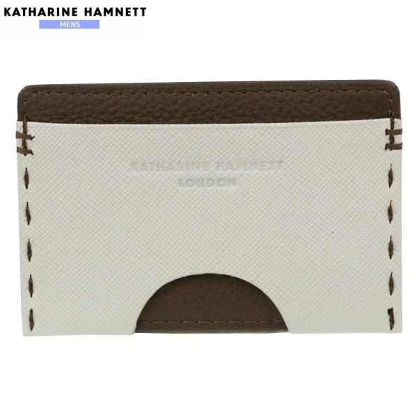 訳あり商品 キャサリンハムネット パスケース KATHARINE HAMNETT LONDON メン...
