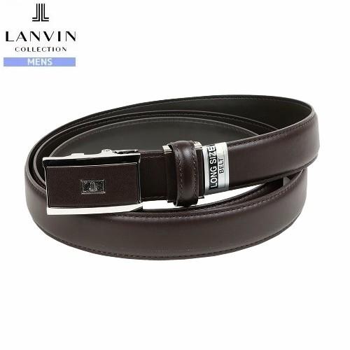 ランバン スムースレザーベルト LANVIN COLLECTION メンズ ブランド 大きいサイズ ...