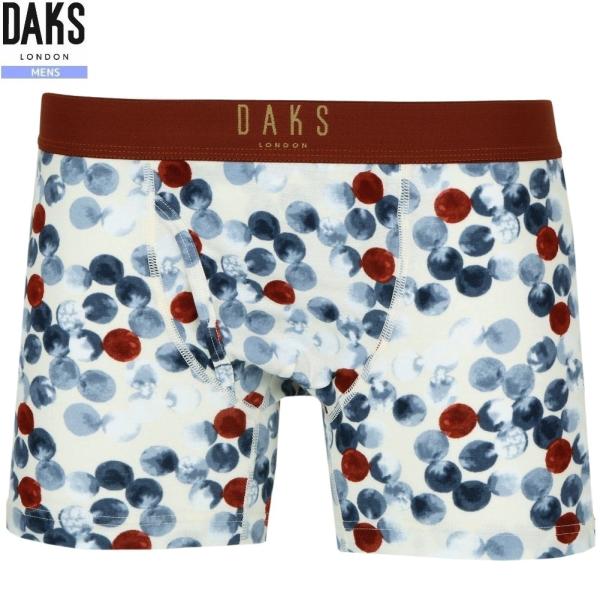 DAKS ボクサーパンツ ダックス 14%OFF メンズ 下着 ブランド おしゃれ 日本製 ドット ...