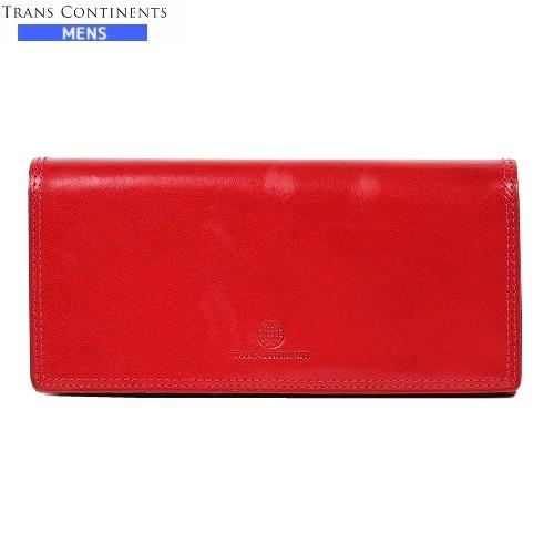 トランスコンチネンツ 長財布 TRANS CONTINENTS メンズ ブランド 本革 イタリーレザ...