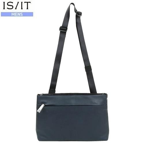 SALE50%OFF IS/IT イズイット 本革 ソレイユ レザーコンビ クラッチバッグ兼用 サコ...