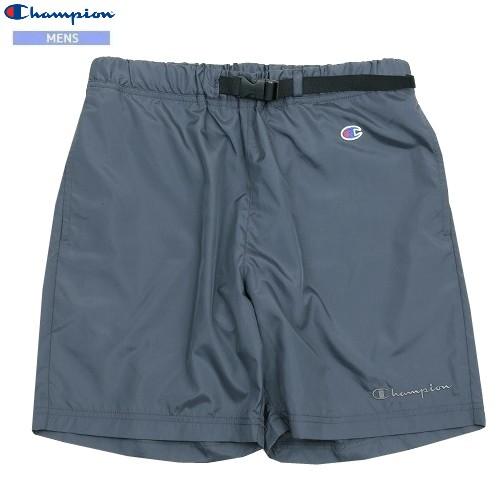 新古品 22%OFF Champion チャンピオン 撥水素材 アクティブ ナイロンショートパンツ ...