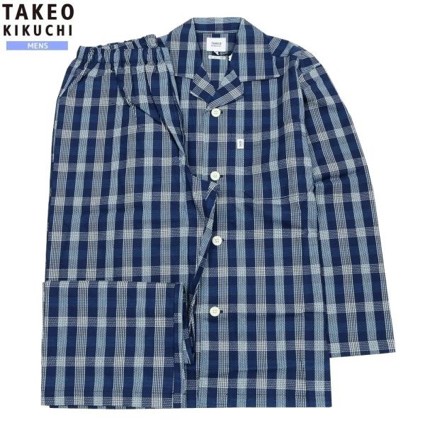 タケオキクチ パジャマ TAKEO KIKUCHI 35%OFF メンズ ブランド 日本製 フランス...