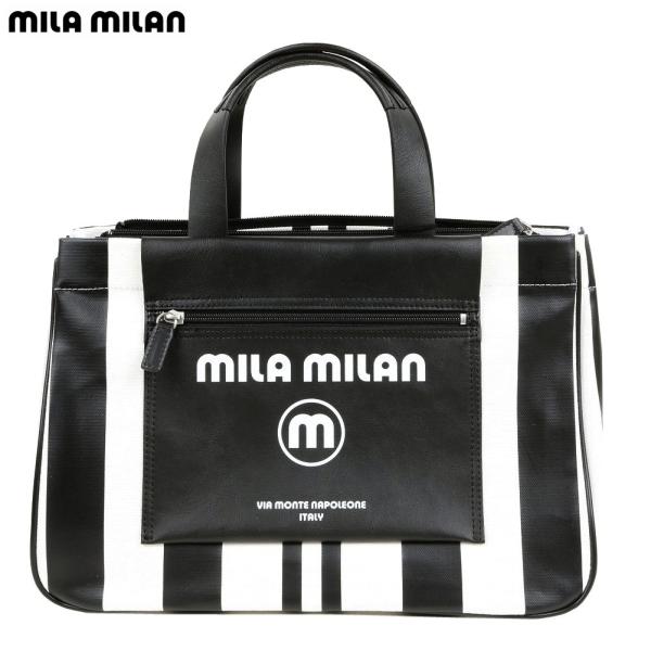 ミラミラン トートバッグ mila milan 44%OFF メンズ レディース ユニセックス ブラ...