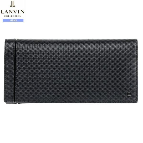訳あり商品 ランバン 長財布 LANVIN COLLECTION メンズ ブランド 本革 レザーコン...