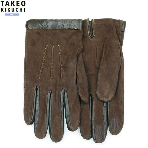 タケオキクチ 手袋 TAKEO KIKUCHI メンズ ブランド ギフト プレゼント 本革 タッチパ...