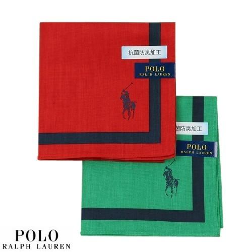 新古品 ポロ・ラルフローレン ハンカチ 2枚セット POLO RALPH LAUREN ギフト ラッ...