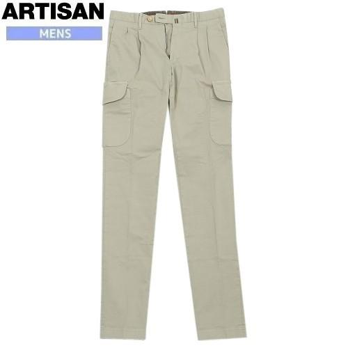 SALE84%OFF ARTISAN アルチザン コムサ  ストレッチスキニーカーゴパンツ ツータッ...
