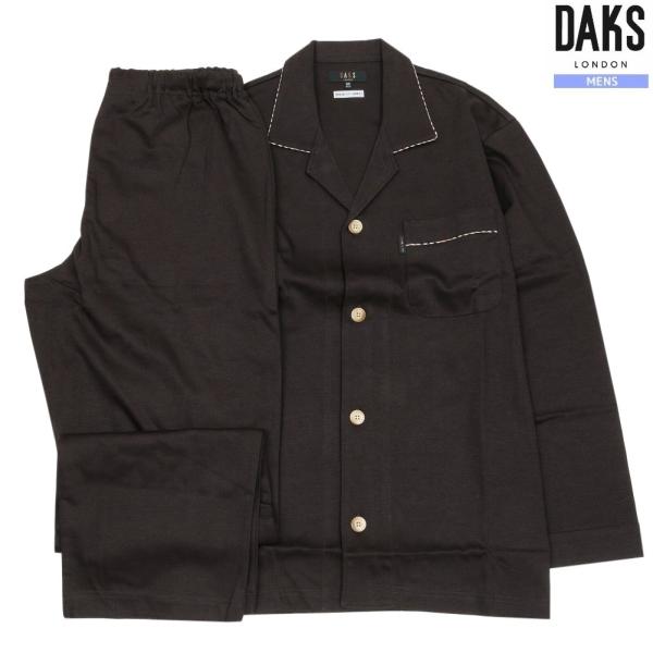 DAKS パジャマ ダックス 26%OFF メンズ ラッピング無料 日本製 パイピング 前開き 紳士...